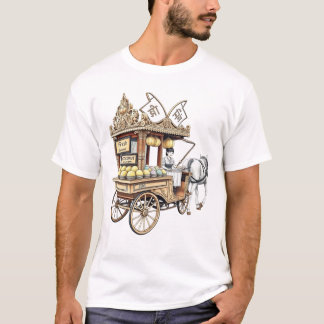 Retro Ice Cream Lastbil Äventyr T Shirt