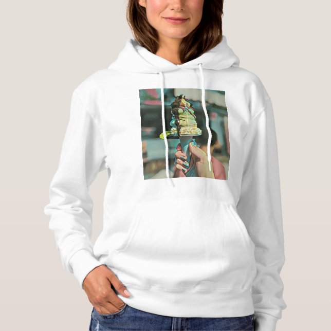 Retro ice cream popsicle t shirt (Framsida)
