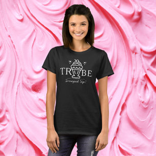 Retro Ice Cream ’Tribe’ Bridesmaid Matching T Shirt