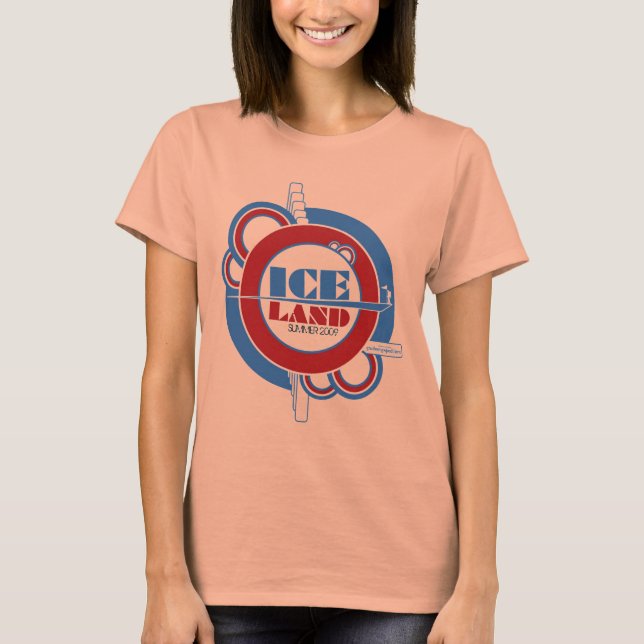 Retro Ice Girls T-shirt (Framsida)