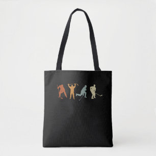 Retro Ice Hockey Player Center Defense Hockey Tygkasse