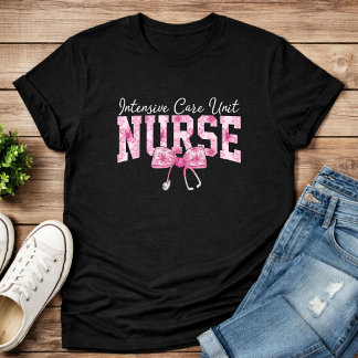 Retro ICU-sjuksköterska Intensivvårdsavdelning Bes T Shirt