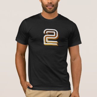 Retro ID-logotyp för television BBC2 T Shirt