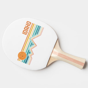 Retro Idaho Boise Nampa Souvenir Vintage utomhus Pingisracket