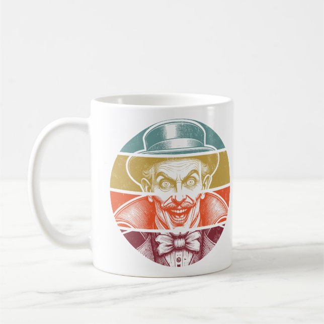 Retro Illusionist för lätta objekt Kaffemugg (Vänster)