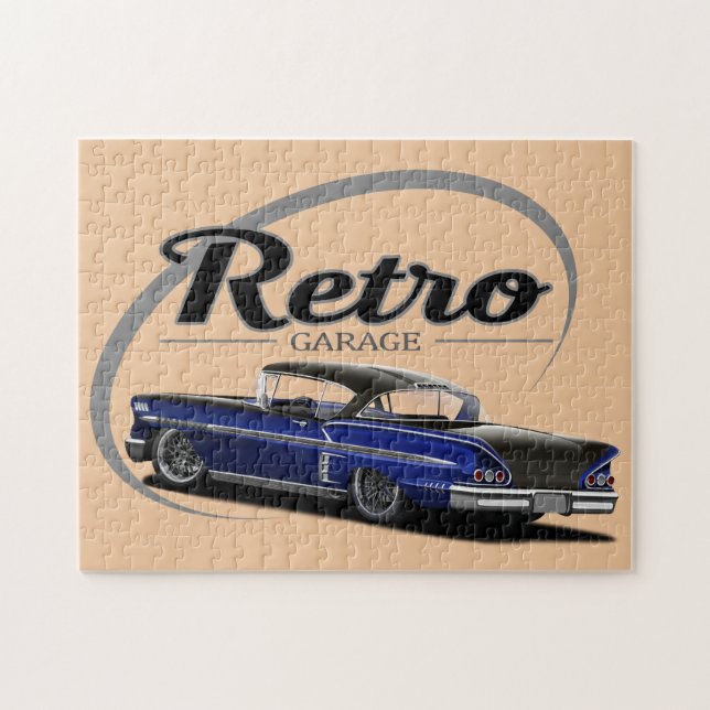 Retro Impala Pussel (Horisontell)