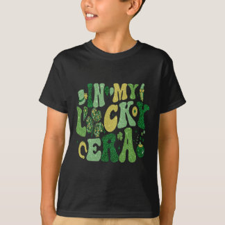 Retro In My Lucky Era St Patricks Day Shamrock Luc T Shirt