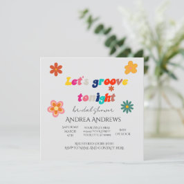 Retro Inbjudningskort för möhippan