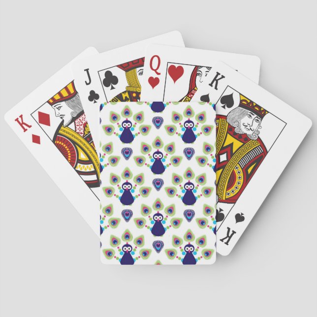 retro india exotisk bock casinokort (Baksidan)