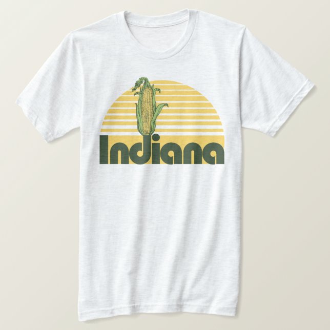Retro Indiana T Shirt (Design framsida)