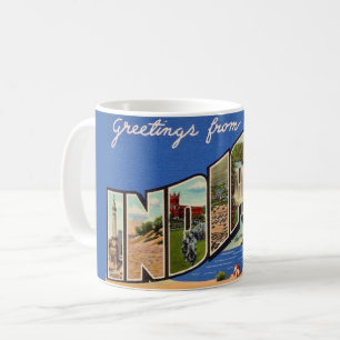 Retro Indiana välkomstmugg Kaffemugg