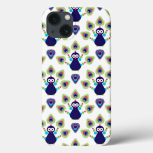 retro indien exotisk påfågel