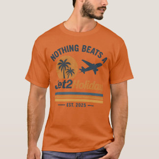 Retro Inget Slår En Jet2 Semester Design Vintage T Shirt