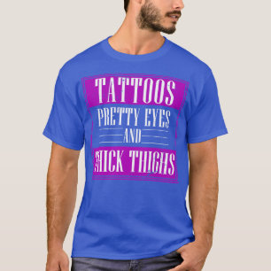 Retro Inked Girl Tattoos T Shirt