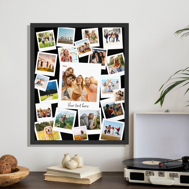 Retro Instant Film Bild 21 Photo Collage Poster (Skapare uppladdad)