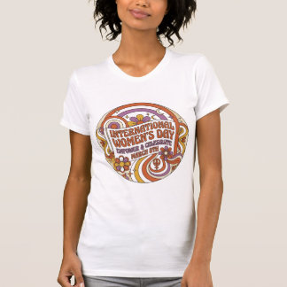 Retro Internationella kvinnodagenfirande T Shirt