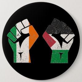 Retro Ireland Palestine Solidarity Fist revolution Knapp