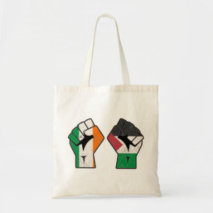 Retro Ireland Palestine Solidarity Fist revolution Tygkasse