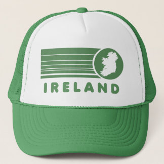 Retro Irland grön truckerkeps