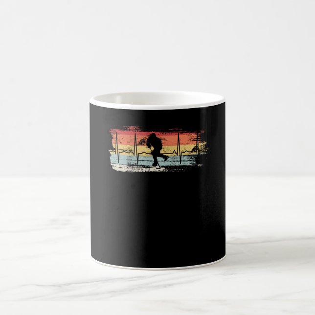 Retro ishockey kaffemugg (Center)