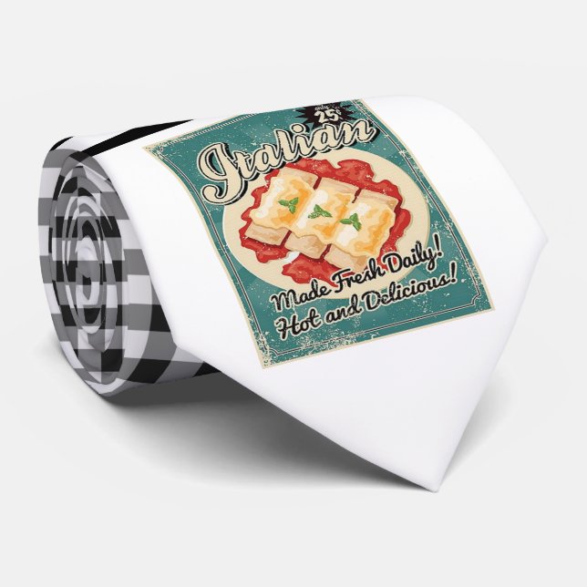 Retro Itailian Necktie Slips (Rullad)