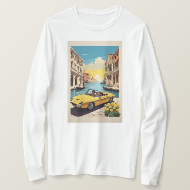 Retro Italiensk film: 1960-talet T Shirt (Design framsida)