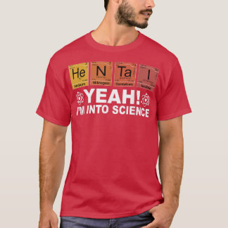 Retro Ja, jag är i Science Hentai Periodic Bord T Shirt