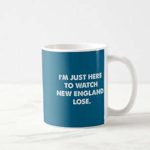 Retro jag är här för att titta på när New England Kaffemugg