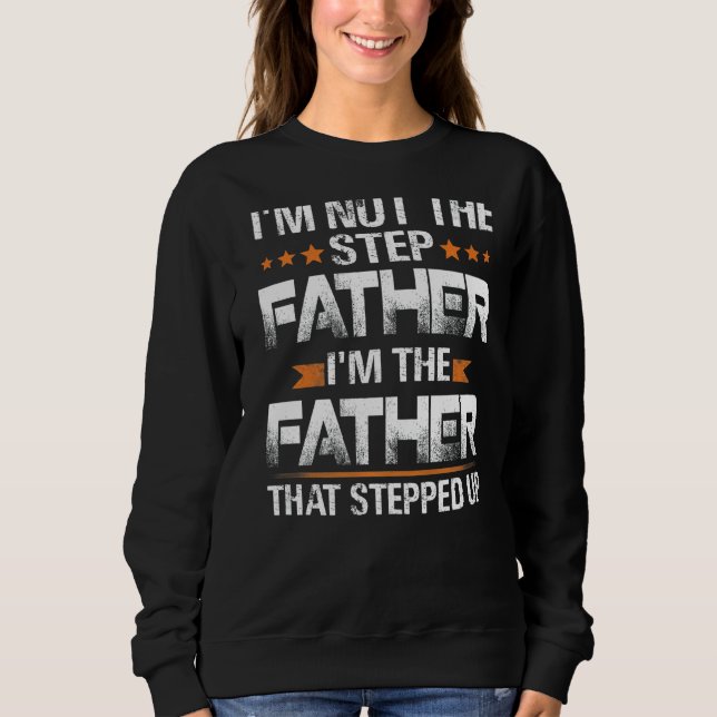 Retro jag är inte Stepfather jag är Far som är T Shirt (Framsida)
