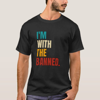 Retro jag är med det förbjudna Bokar Älskare T Shirt