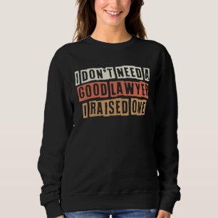 Retro, jag behöver ingen Bra advokat som jag tog u T Shirt