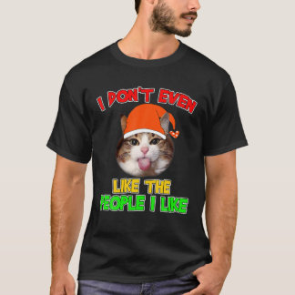 Retro, jag gillar inte ens folk jag gillar Sa T Shirt