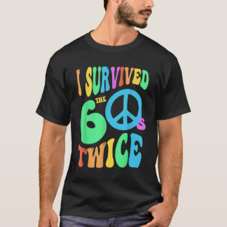 Retro jag ÖVERLEVT mina 60 gånger 70-dagars Jo T Shirt