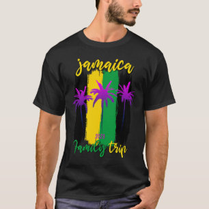 Retro Jamaica Family Vacation 2023 Jamaican Holida T Shirt