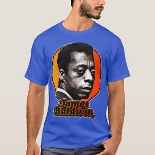 Retro James Baldwin Tribute T Shirt