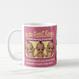 Retro Japan-stil med dockdesign Kaffemugg