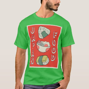 Retro Japan Sushi Anime T Shirt