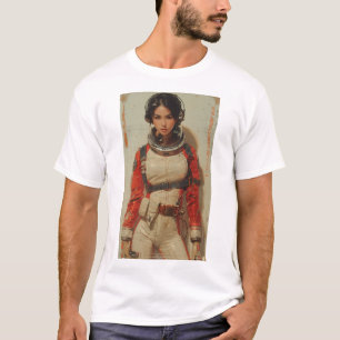 Retro Japansk Sci-fi AV AV Magazine Cover T-Shirt