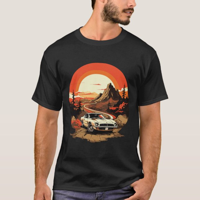 Retro Japansk Tävla - JDM Legend Tribute T Shirt (Framsida)