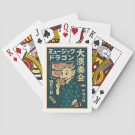 Retro Japanska Dragon Casinokort