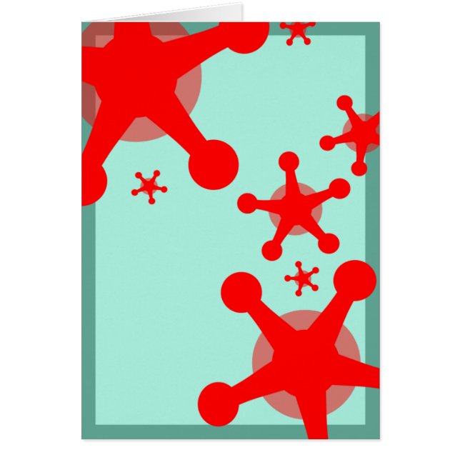 retro jax. hälsningskort (Framsidan)