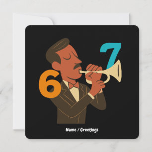 Retro Jazz Spirit 67 – Mid-Century Modern Festival Inbjudningar