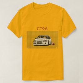Retro JDM Lancer Evolution CT9A ritningsunderlag J T Shirt