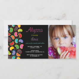 Retro Jellybobans Pop Sweet Candy Whimsical Birthd