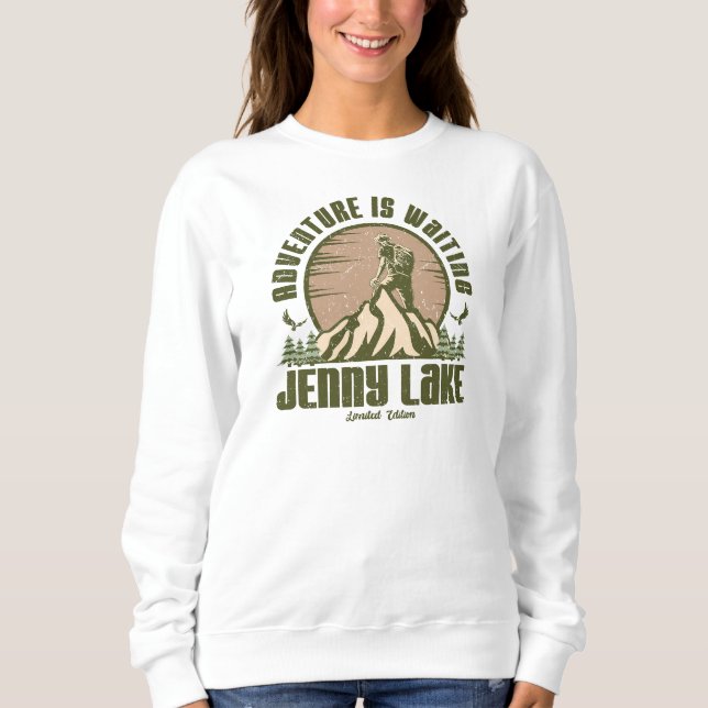 Retro Jenny Sjö Hike T Shirt (Framsida)