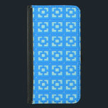 Retro Jet Set Blue Trellis Wallet Case Plånboksfodral För Samsung Galaxy S5<br><div class="desc">Lägg till en stänk i det moderna Handflatan Vår i mitten av århundradet överallt med den här Retro Jet Set Blue Trellis-mönstrad. Den inspirerades av vintage-betongblock. Den designade arkitekturen på 1950-talet kommer att göra ge till en vardaglig konstruktör.</div>