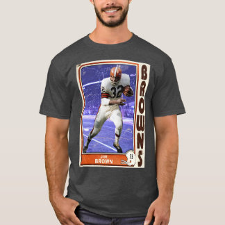 Retro Jim Brown Trading d T Shirt
