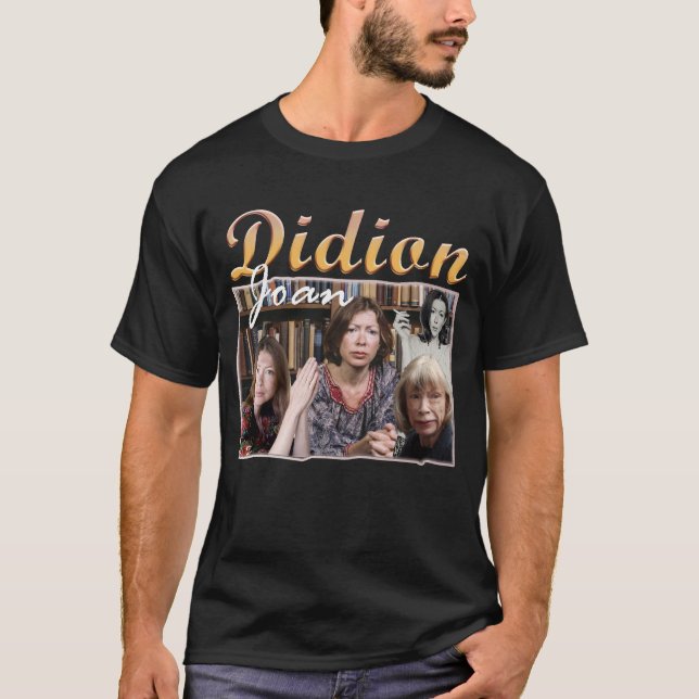 Retro Joan Didion Centrumet kommer inte att ha någ T Shirt (Framsida)