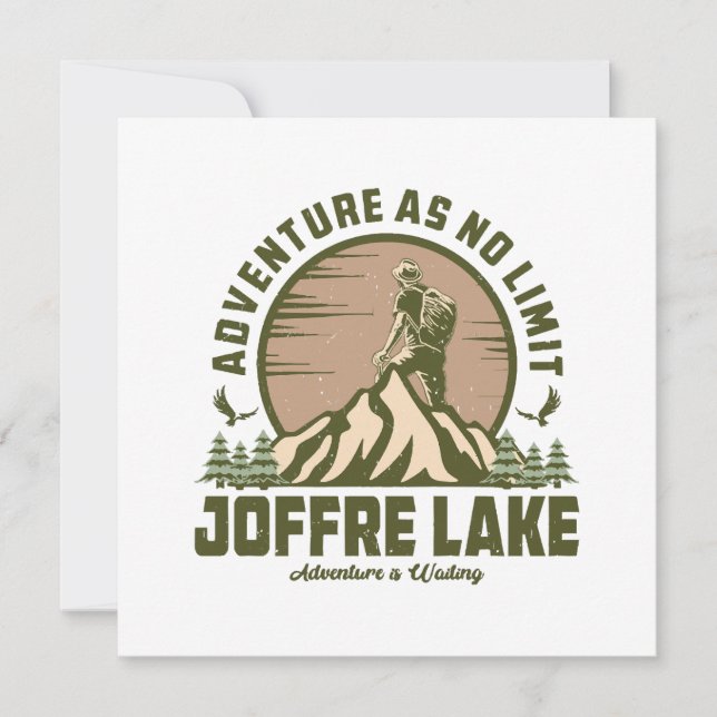 Retro Joffre Lake-vandring (Framsida)