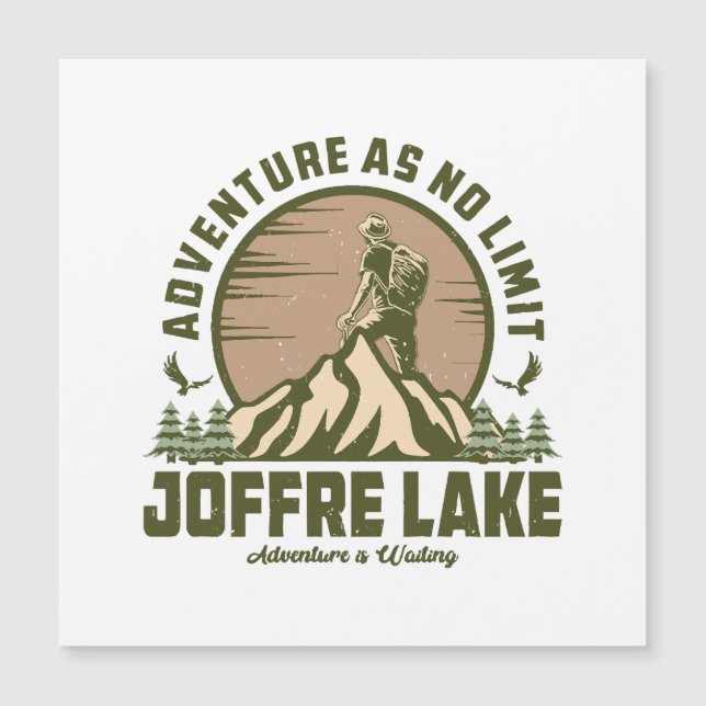 Retro Joffre Lakesvandringen (Framsida)